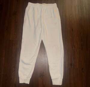 Nike Sportswear Club Fleece Jogger Sweatpants Off White Size M